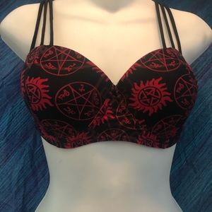 SUPERNATURAL BIKINI TOP SIZE L
